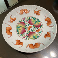 Jingdezhen Scalloped Longevity Dishes