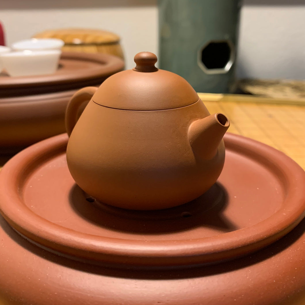 Chaozhou Hongni Wendan (Pomelo) Teapot, 80mL