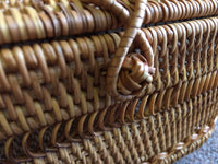 Medium Rattan Travel Basket