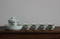 Bamboo Vintage Style Teaware