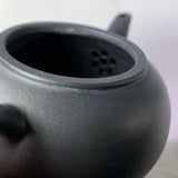 Heini (Wuhui Dicaoqing) Small Dicaoqing Shuiping Yixing Teapot, 焐灰底槽青小水平壶, 80ml