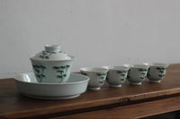 Bamboo Vintage Style Teaware