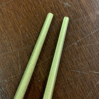 Brass Chopsticks and Cattail Fan