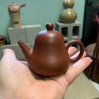 95mL Chaozhou Zhuni Clay Pear Shape Teapot