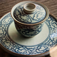 Qinghua Gaiwan with Plate