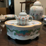 Jingdezhen Hand-painted Porcelain Teaboat