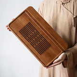 Premium Strand Bamboo Tea Tray