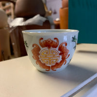 Jingdezhen Handpainted Vintage-style Tea Cups, 60mL