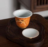 Ru Huang Crane Gaiwan, 130mL