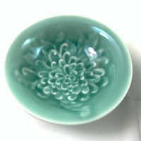 Celadon Relief Cups