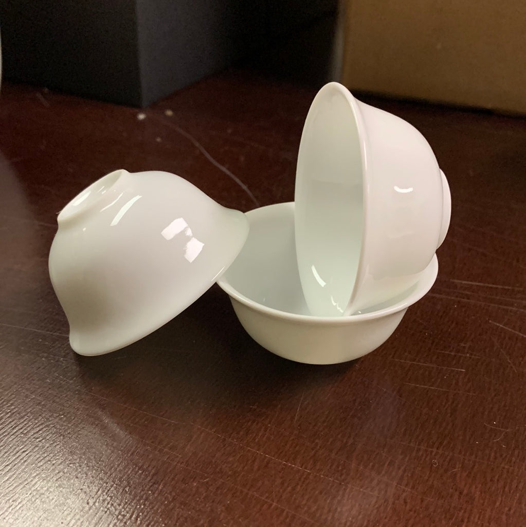 Set of 3 Gongfu Tea Cups 35 mL Purple Cloud Tea House