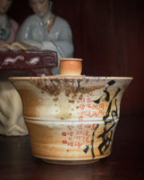 Wood-fired Calligraphy Gaiwan by Dapeng