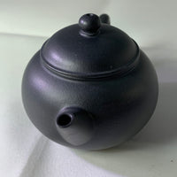 Heini (Wuhui Dicaoqing) Small Dicaoqing Shuiping Yixing Teapot, 焐灰底槽青小水平壶, 80ml