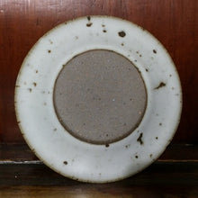 White pitted glaze saucer (coaster)
