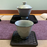 Lotus Pattern Gaiwan and Cups (3)