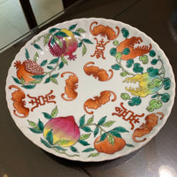 Jingdezhen Scalloped Longevity Dishes