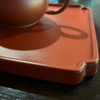 Red Clay Tea Tray