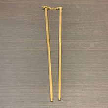 Brass Chopsticks and Cattail Fan