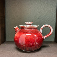 160mL Soda Fired Pomegranate Teapot