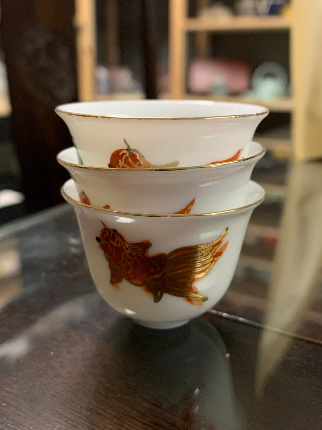 Chaozhou Goldfish Gongfu Teacups, 25mL
